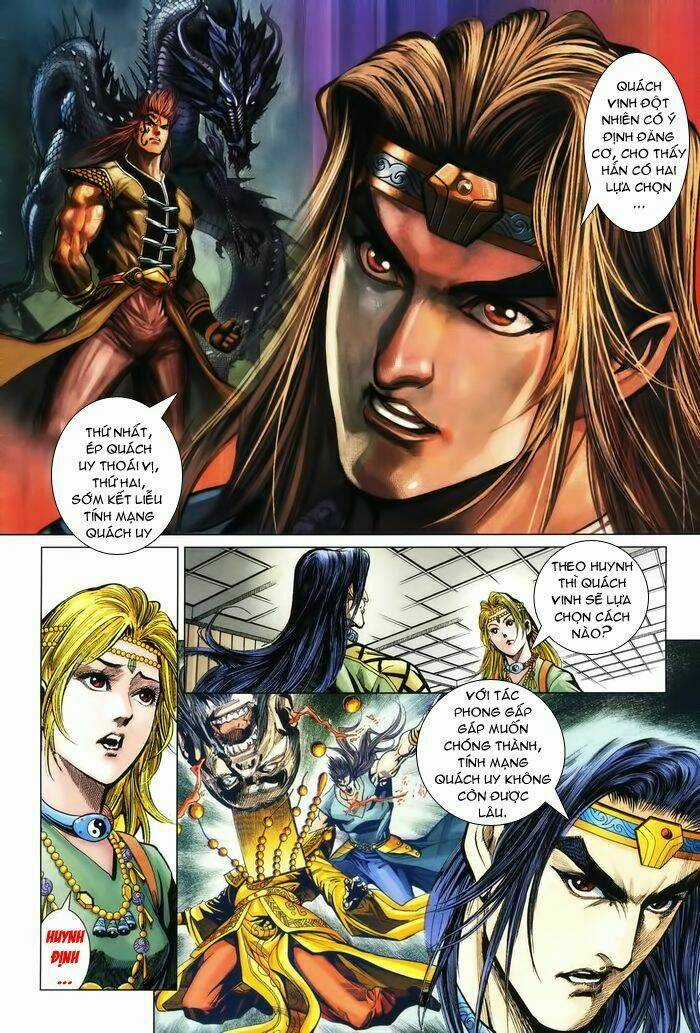 Thiên Tử Truyền Kỳ 5 - Như Lai Thần Chưởng Chapter 181 trang 11