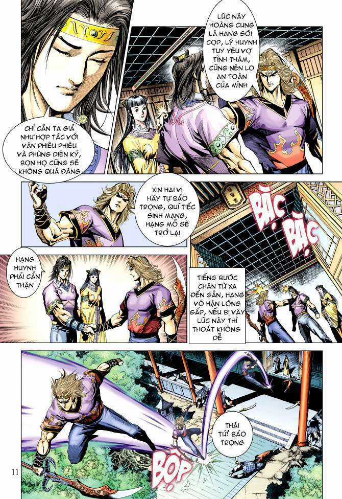 Thiên Tử Truyền Kỳ 5 - Như Lai Thần Chưởng Chapter 185 trang 10