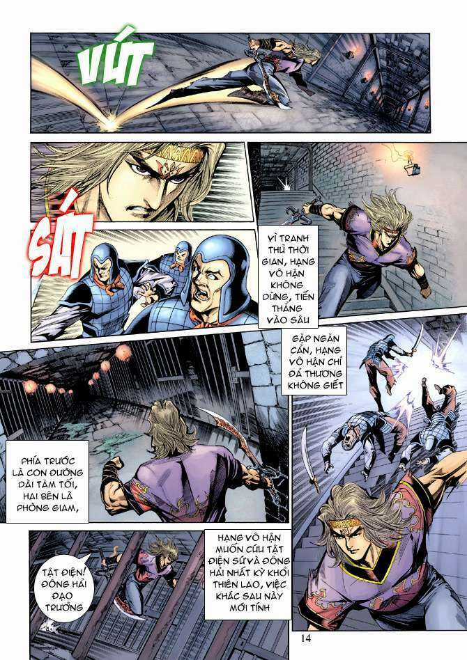 Thiên Tử Truyền Kỳ 5 - Như Lai Thần Chưởng Chapter 185 trang 13