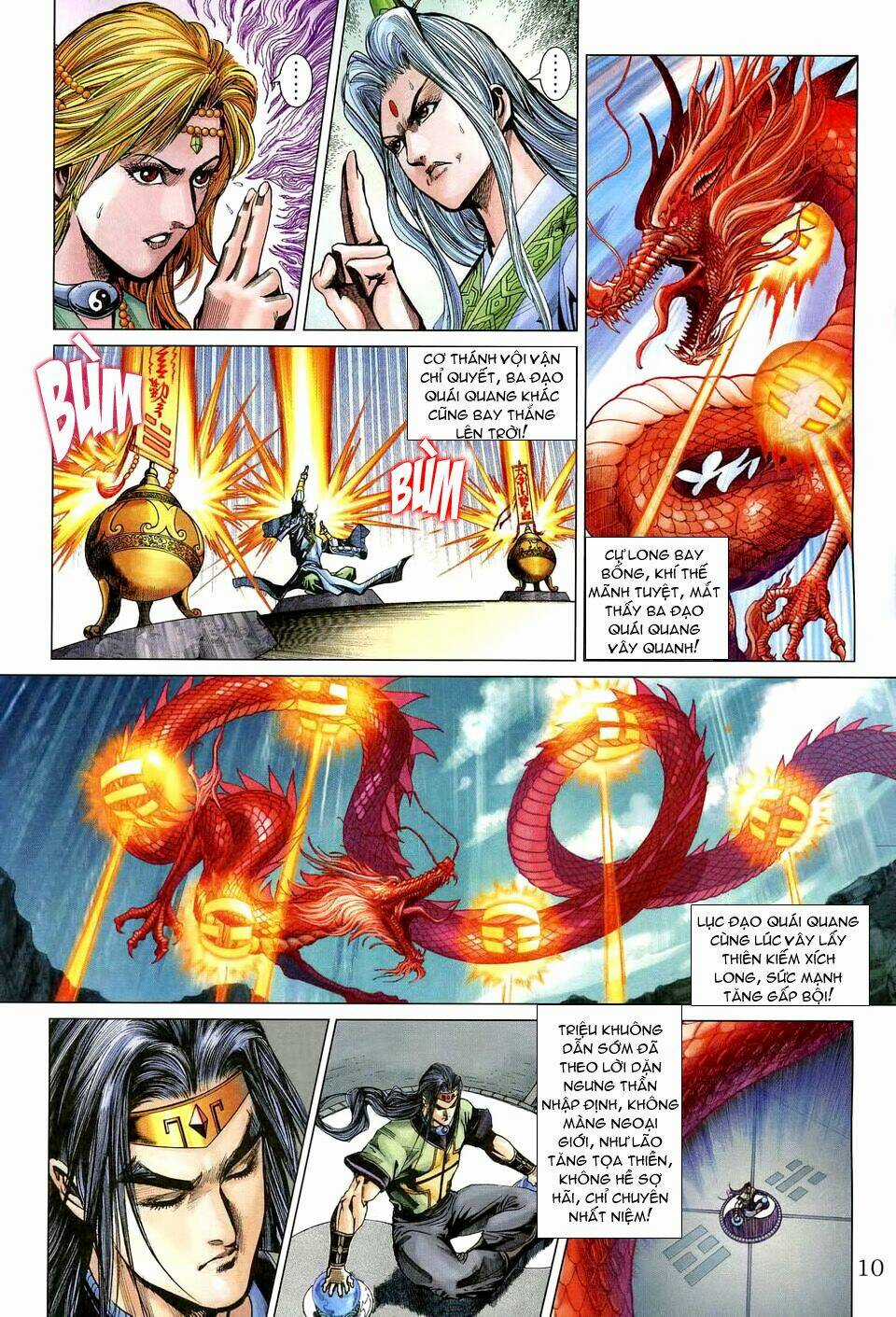 Thiên Tử Truyền Kỳ 5 - Như Lai Thần Chưởng Chapter 193 trang 9