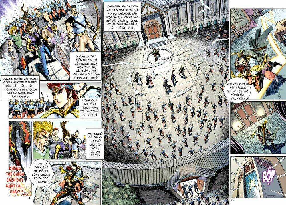 Thiên Tử Truyền Kỳ 5 - Như Lai Thần Chưởng Chapter 195 trang 9