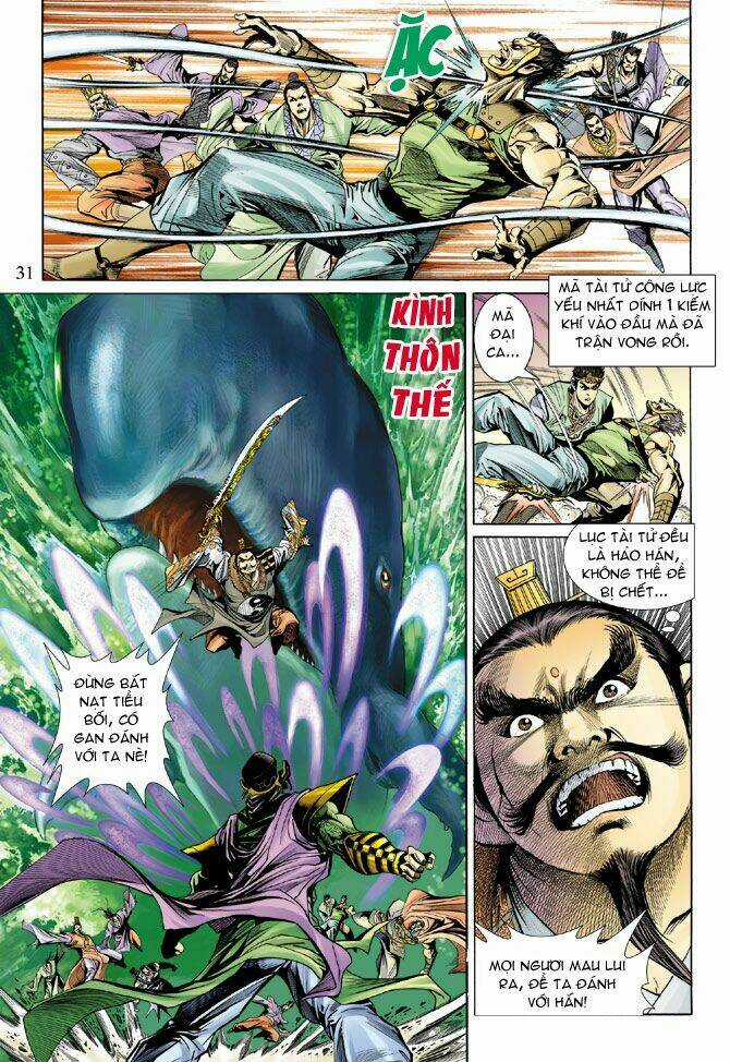 Thiên Tử Truyền Kỳ 5 - Như Lai Thần Chưởng Chapter 21 trang 28