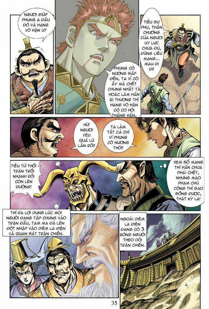 Thiên Tử Truyền Kỳ 5 - Như Lai Thần Chưởng Chapter 21 trang 32