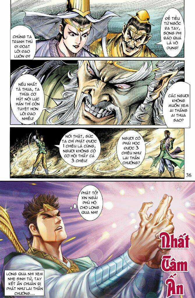 Thiên Tử Truyền Kỳ 5 - Như Lai Thần Chưởng Chapter 21 trang 33