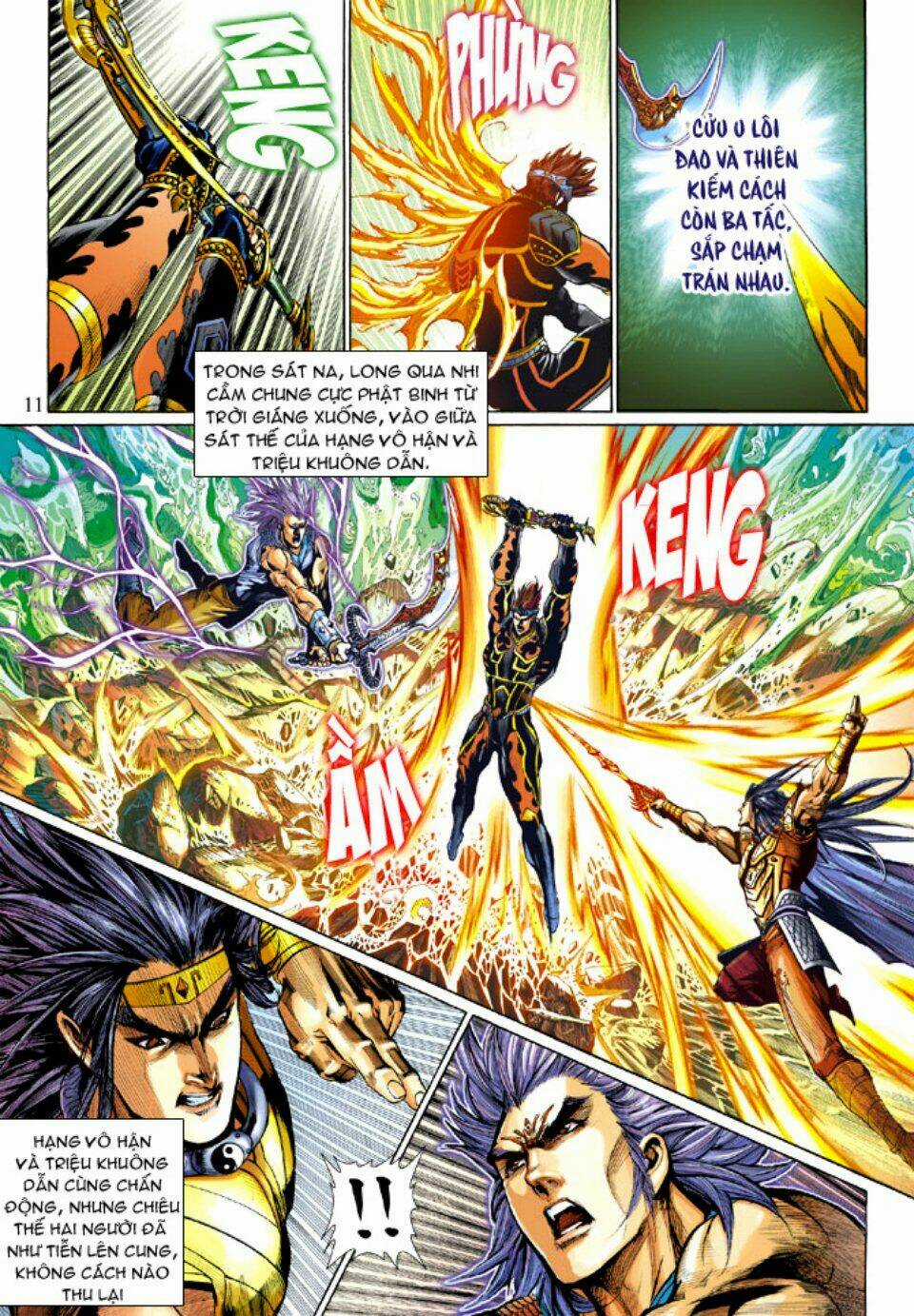 Thiên Tử Truyền Kỳ 5 - Như Lai Thần Chưởng Chapter 211 trang 10