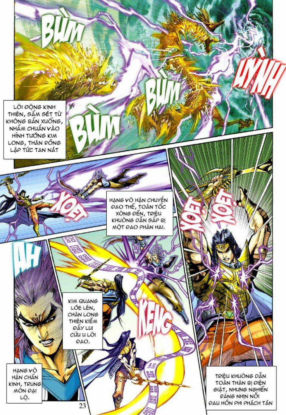 Thiên Tử Truyền Kỳ 5 - Như Lai Thần Chưởng Chapter 211 trang 22