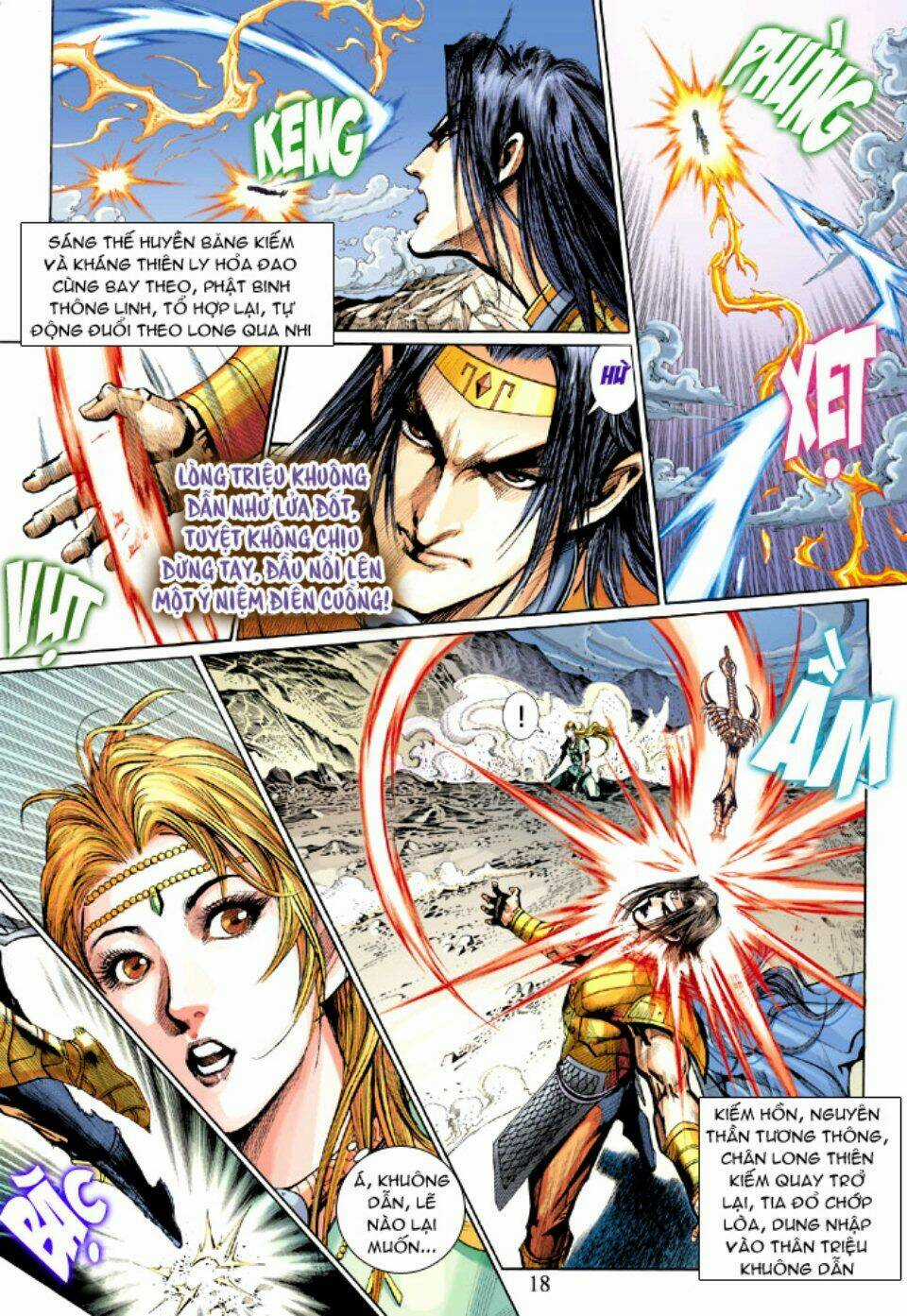 Thiên Tử Truyền Kỳ 5 - Như Lai Thần Chưởng Chapter 212 trang 17