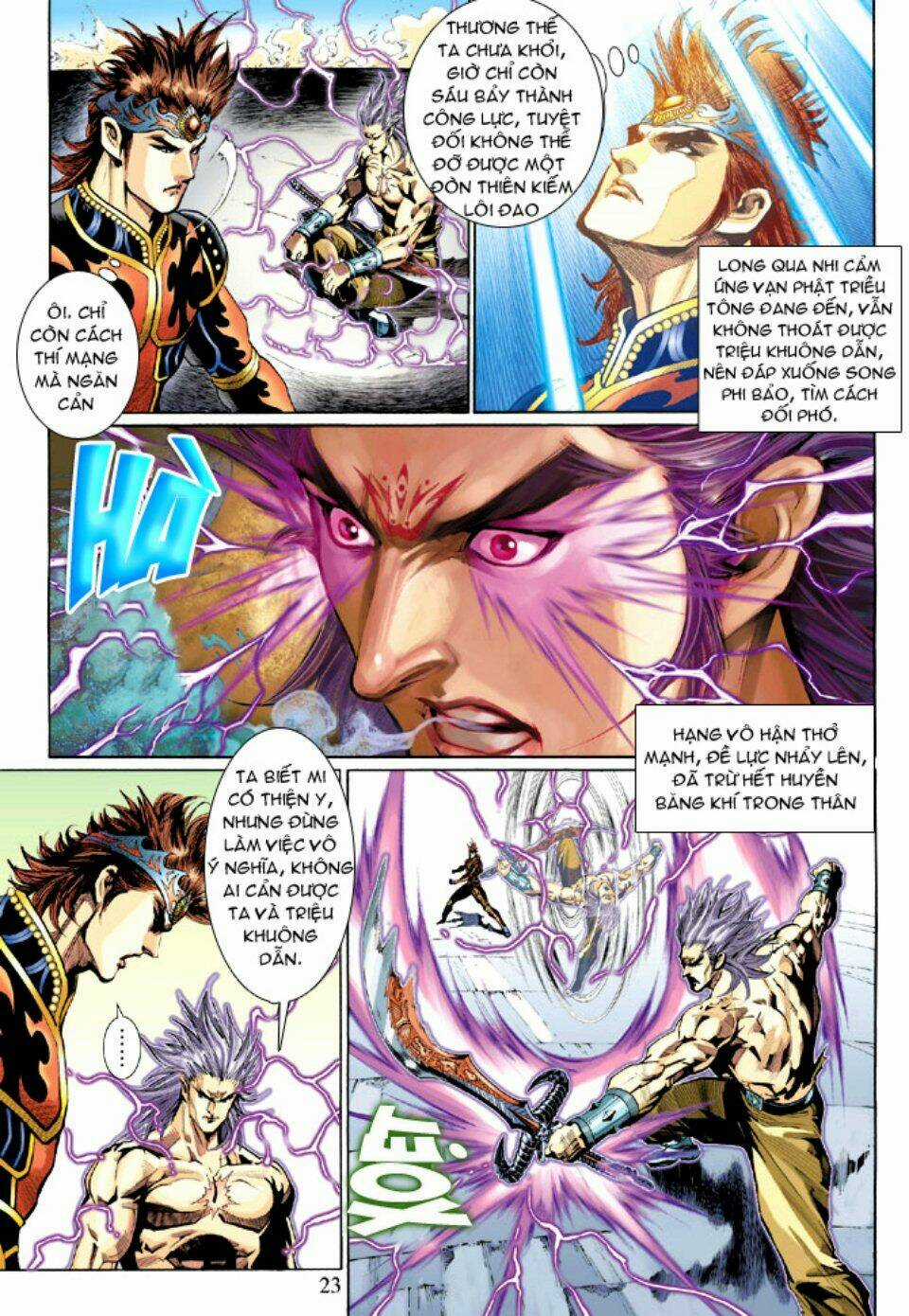 Thiên Tử Truyền Kỳ 5 - Như Lai Thần Chưởng Chapter 212 trang 22