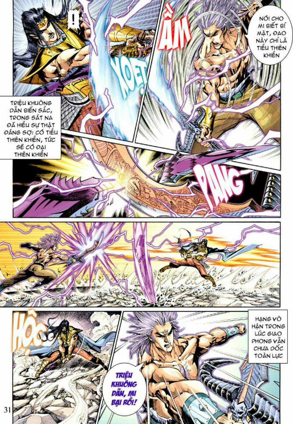 Thiên Tử Truyền Kỳ 5 - Như Lai Thần Chưởng Chapter 212 trang 30