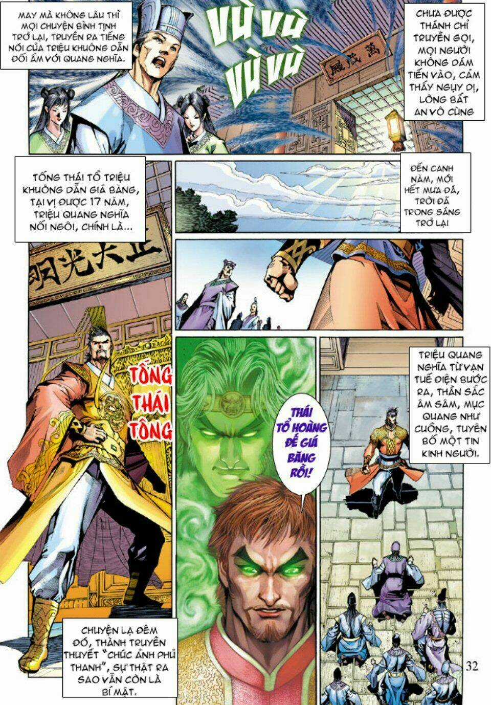 Thiên Tử Truyền Kỳ 5 - Như Lai Thần Chưởng Chapter 214 trang 30