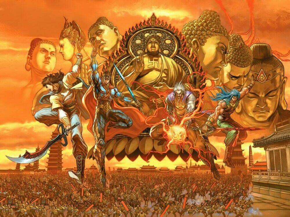 Thiên Tử Truyền Kỳ 5 - Như Lai Thần Chưởng Chapter 214 trang 35