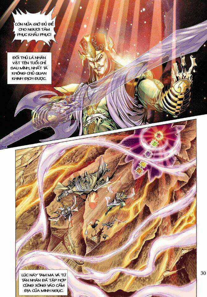 Thiên Tử Truyền Kỳ 5 - Như Lai Thần Chưởng Chapter 22 trang 28