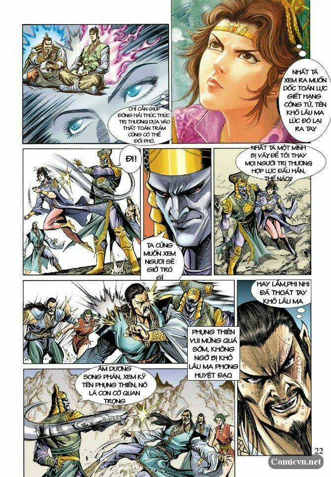 Thiên Tử Truyền Kỳ 5 - Như Lai Thần Chưởng Chapter 23 trang 21