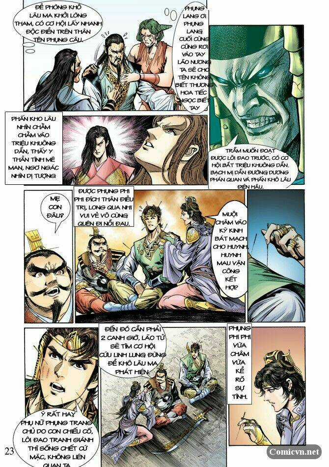 Thiên Tử Truyền Kỳ 5 - Như Lai Thần Chưởng Chapter 23 trang 22