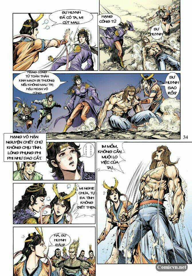 Thiên Tử Truyền Kỳ 5 - Như Lai Thần Chưởng Chapter 23 trang 31