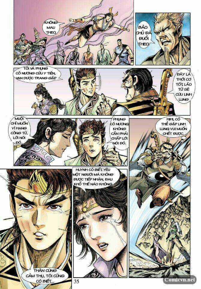 Thiên Tử Truyền Kỳ 5 - Như Lai Thần Chưởng Chapter 23 trang 32