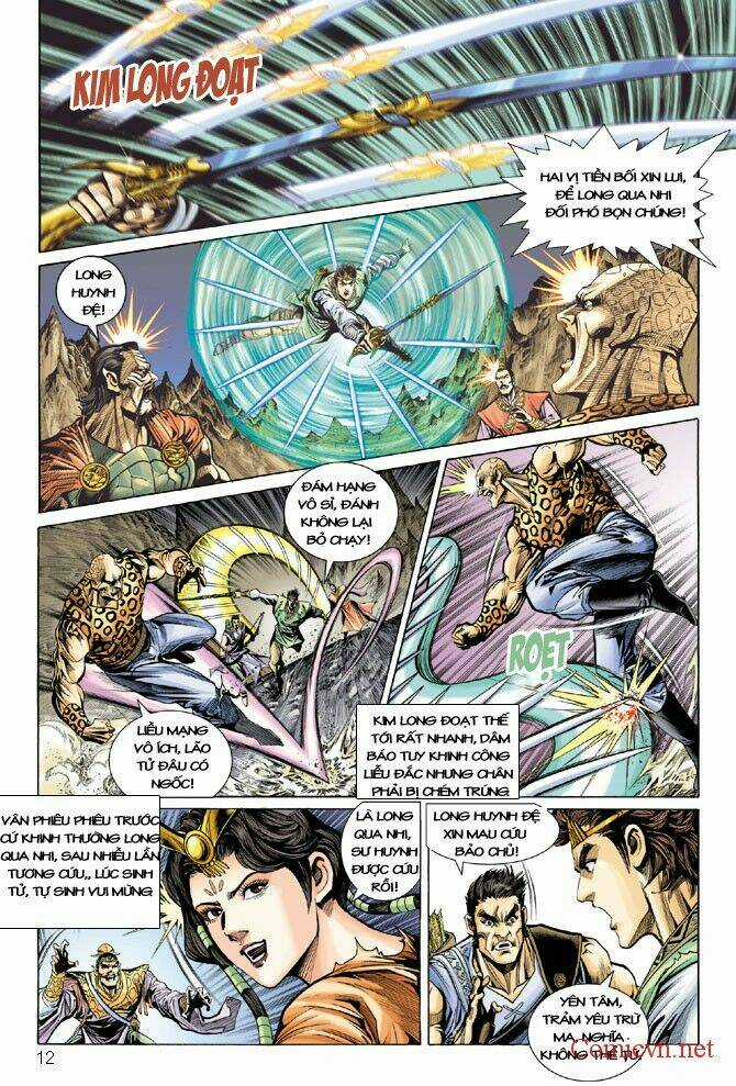 Thiên Tử Truyền Kỳ 5 - Như Lai Thần Chưởng Chapter 24 trang 11