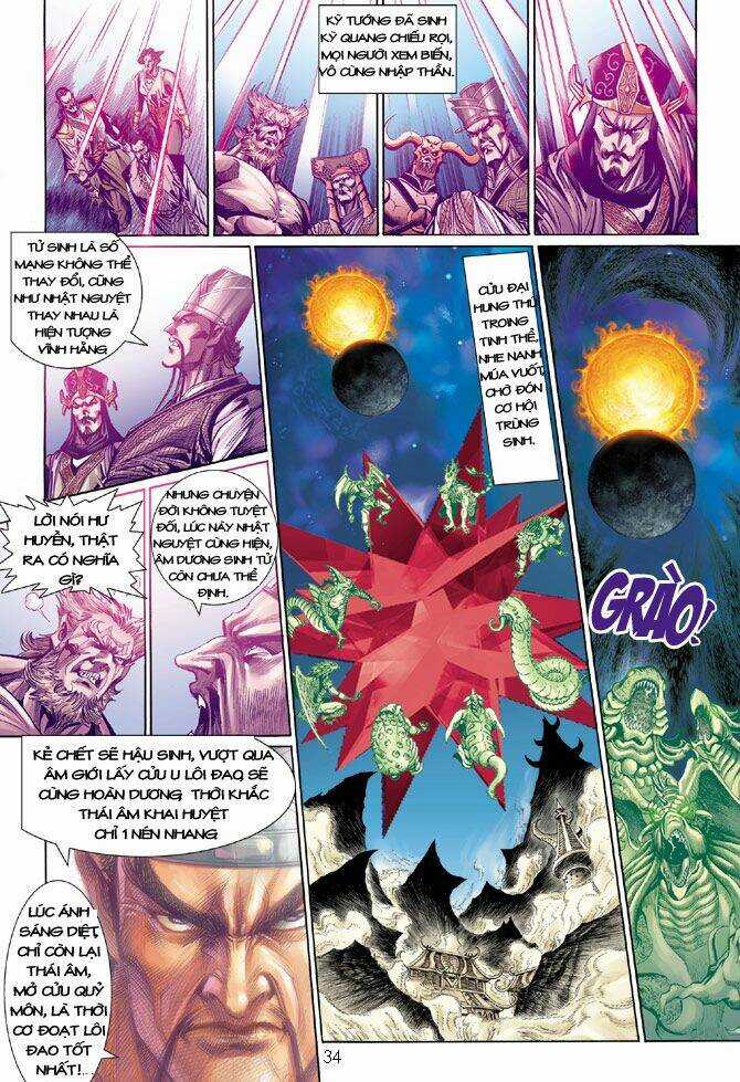 Thiên Tử Truyền Kỳ 5 - Như Lai Thần Chưởng Chapter 24 trang 33