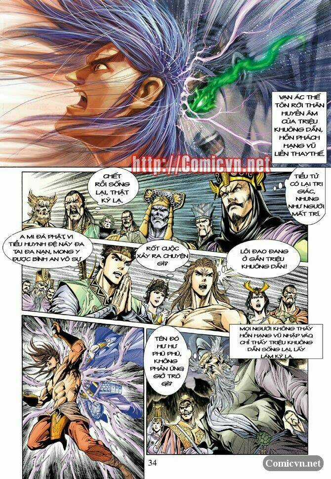 Thiên Tử Truyền Kỳ 5 - Như Lai Thần Chưởng Chapter 25 trang 31