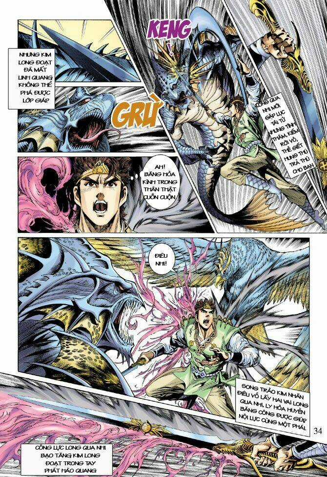 Thiên Tử Truyền Kỳ 5 - Như Lai Thần Chưởng Chapter 26 trang 32