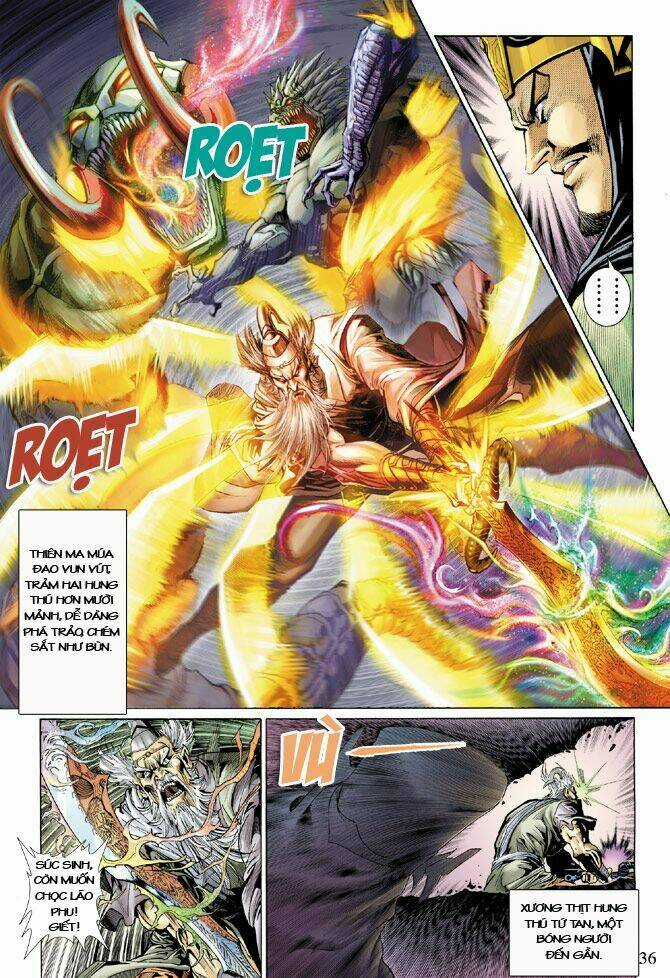 Thiên Tử Truyền Kỳ 5 - Như Lai Thần Chưởng Chapter 26 trang 34