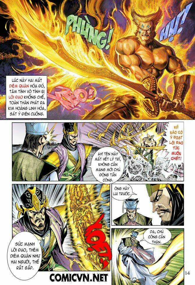 Thiên Tử Truyền Kỳ 5 - Như Lai Thần Chưởng Chapter 28 trang 13