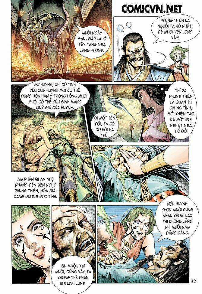 Thiên Tử Truyền Kỳ 5 - Như Lai Thần Chưởng Chapter 28 trang 31