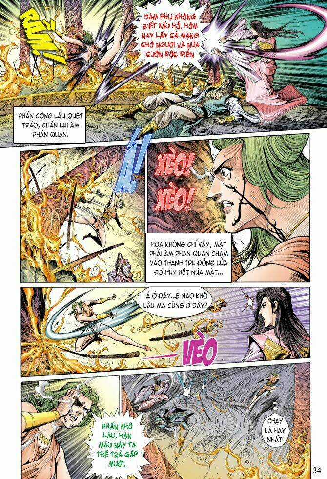 Thiên Tử Truyền Kỳ 5 - Như Lai Thần Chưởng Chapter 28 trang 33