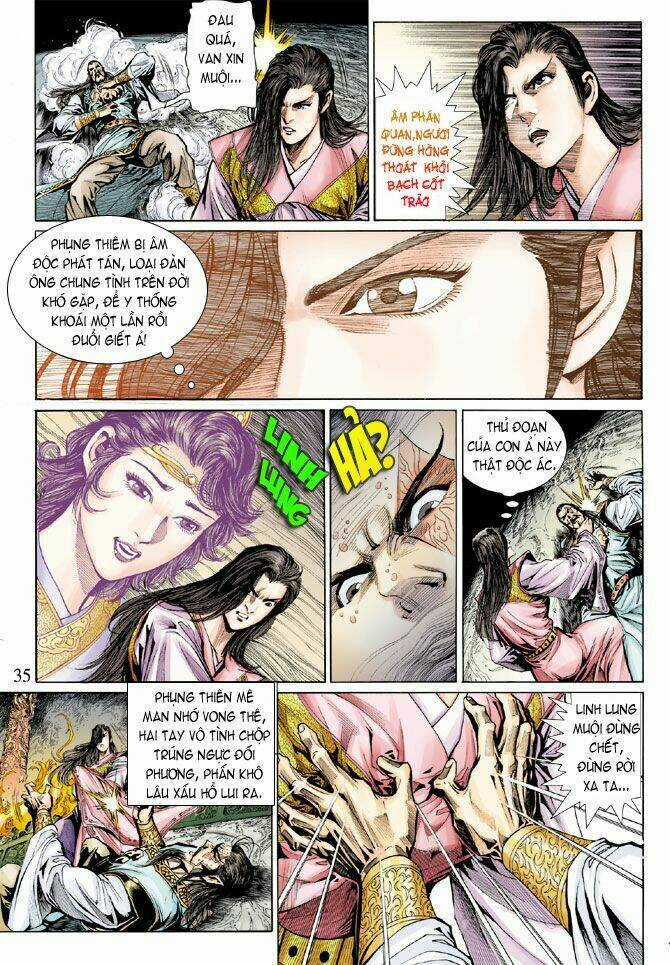 Thiên Tử Truyền Kỳ 5 - Như Lai Thần Chưởng Chapter 28 trang 34