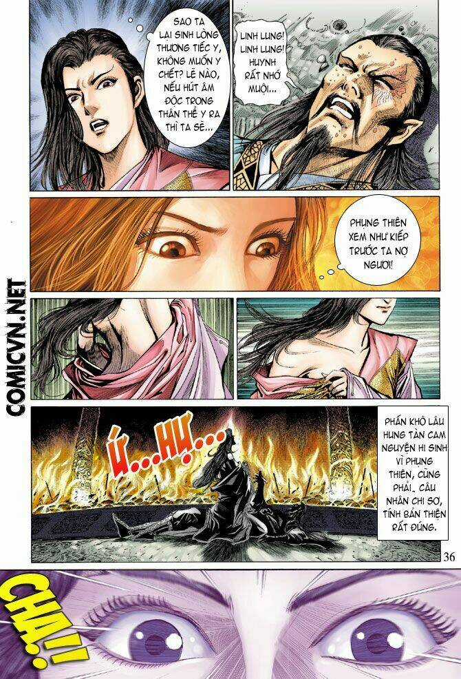 Thiên Tử Truyền Kỳ 5 - Như Lai Thần Chưởng Chapter 28 trang 35