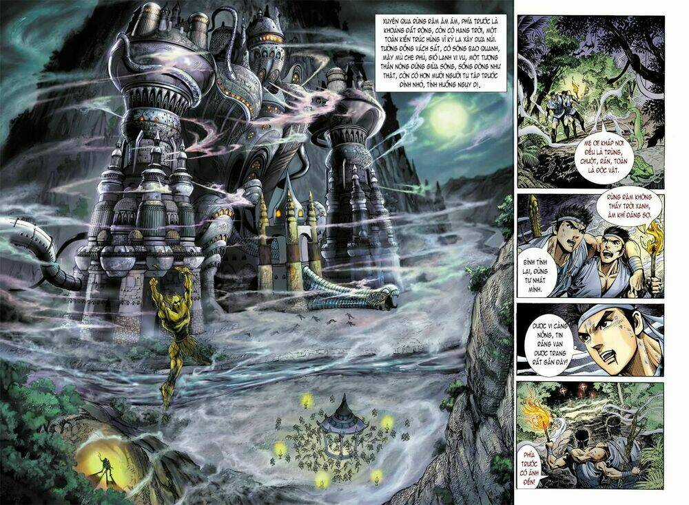 Thiên Tử Truyền Kỳ 5 - Như Lai Thần Chưởng Chapter 3 trang 34