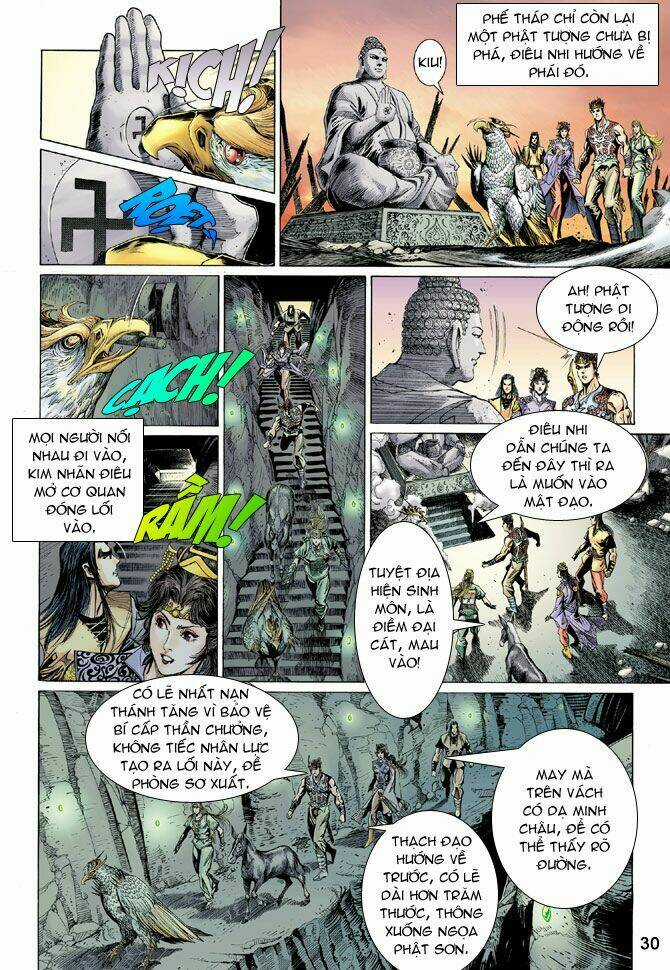 Thiên Tử Truyền Kỳ 5 - Như Lai Thần Chưởng Chapter 33 trang 28