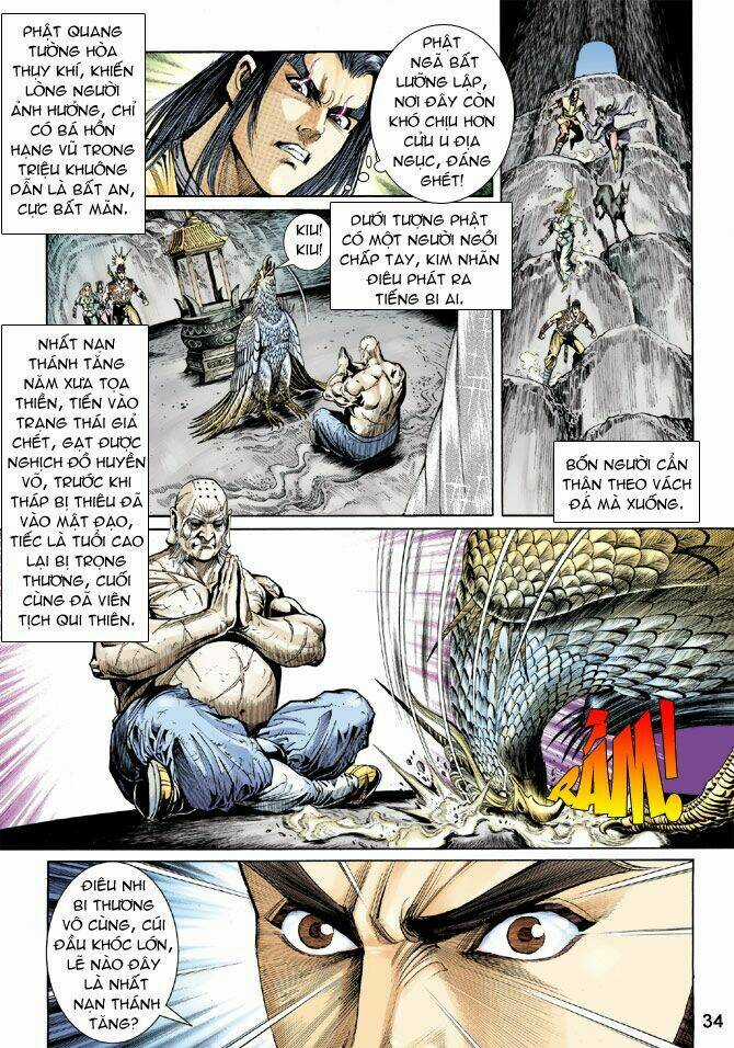 Thiên Tử Truyền Kỳ 5 - Như Lai Thần Chưởng Chapter 33 trang 31