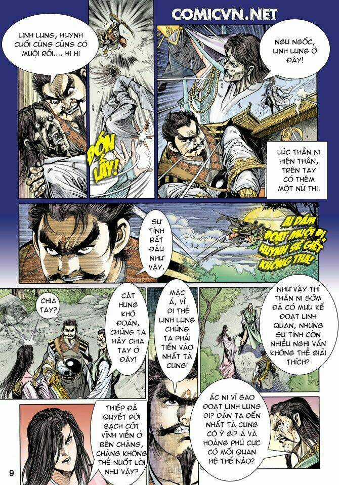 Thiên Tử Truyền Kỳ 5 - Như Lai Thần Chưởng Chapter 33 trang 8