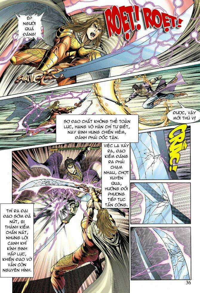 Thiên Tử Truyền Kỳ 5 - Như Lai Thần Chưởng Chapter 34 trang 33