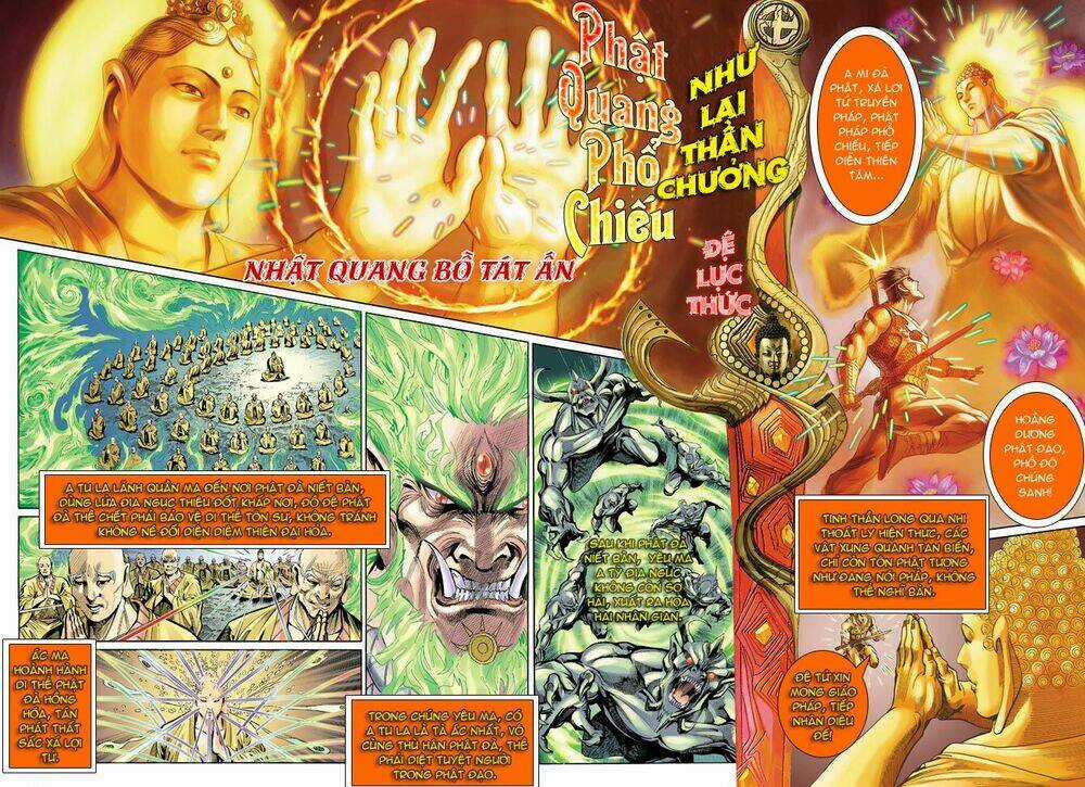 Thiên Tử Truyền Kỳ 5 - Như Lai Thần Chưởng Chapter 35 trang 28