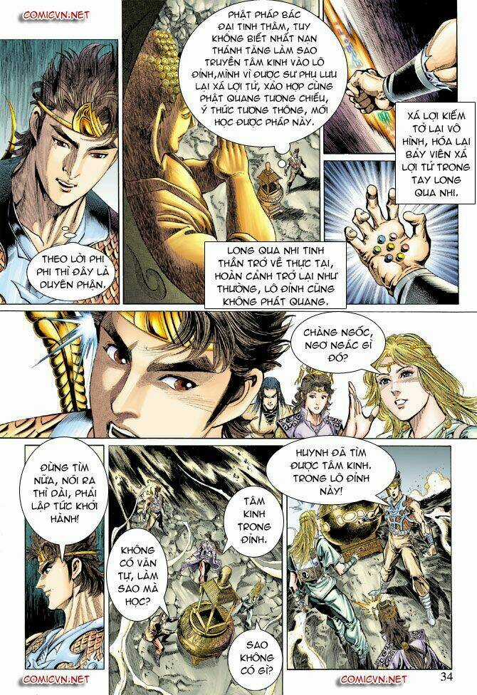 Thiên Tử Truyền Kỳ 5 - Như Lai Thần Chưởng Chapter 35 trang 31