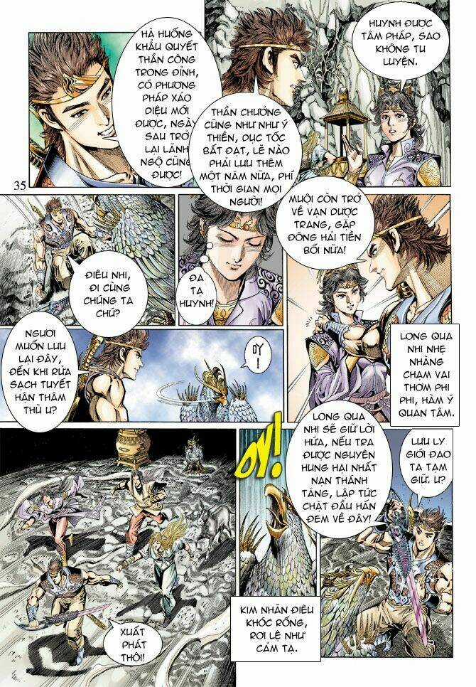 Thiên Tử Truyền Kỳ 5 - Như Lai Thần Chưởng Chapter 35 trang 32