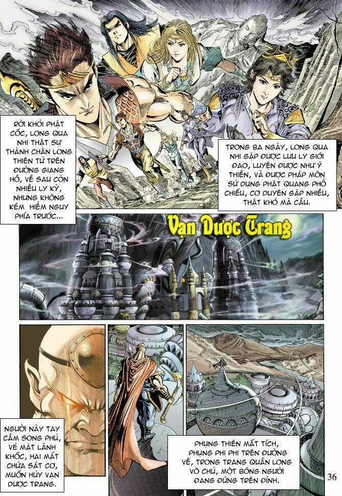 Thiên Tử Truyền Kỳ 5 - Như Lai Thần Chưởng Chapter 35 trang 33