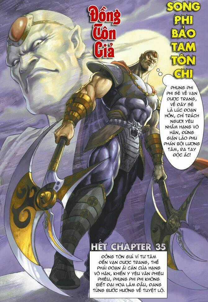 Thiên Tử Truyền Kỳ 5 - Như Lai Thần Chưởng Chapter 35 trang 34