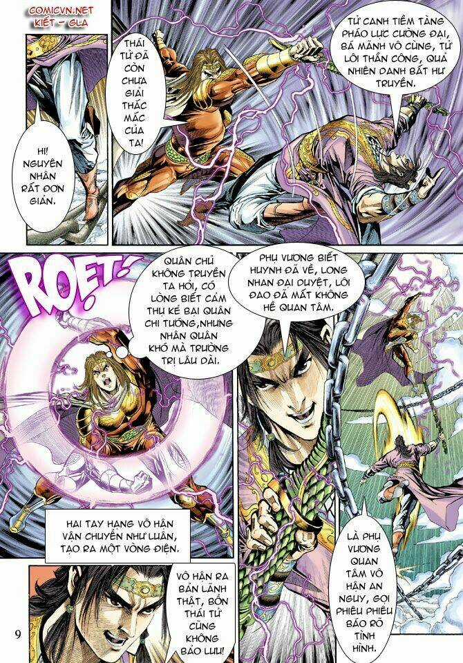 Thiên Tử Truyền Kỳ 5 - Như Lai Thần Chưởng Chapter 35 trang 8