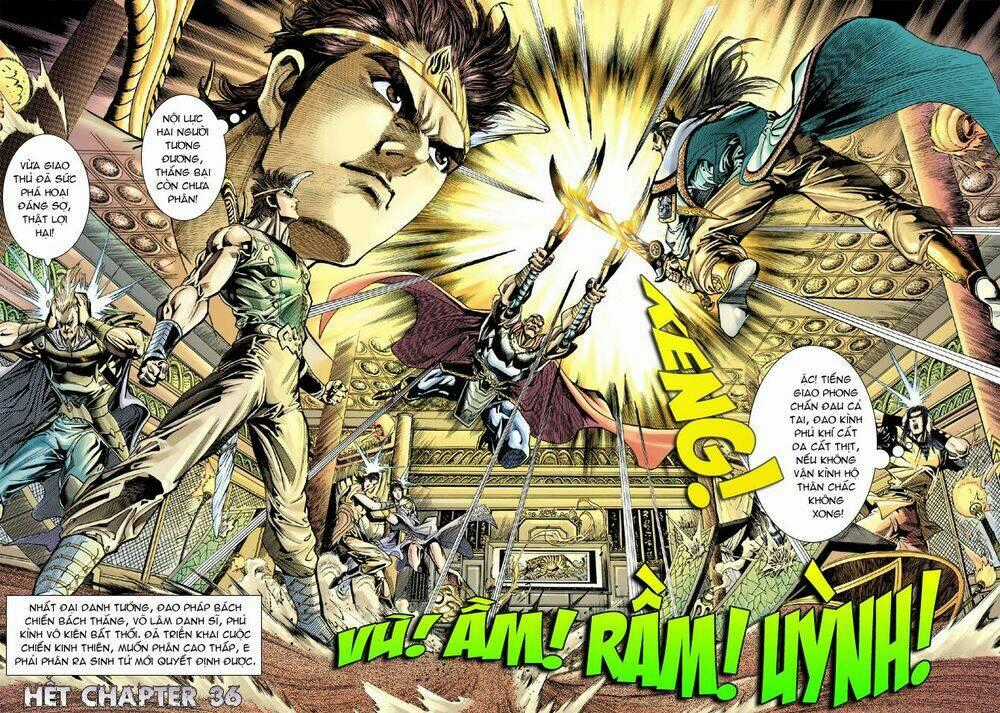 Thiên Tử Truyền Kỳ 5 - Như Lai Thần Chưởng Chapter 36 trang 35