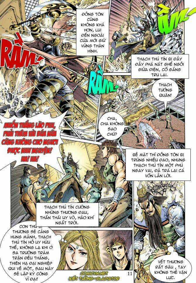 Thiên Tử Truyền Kỳ 5 - Như Lai Thần Chưởng Chapter 37 trang 10