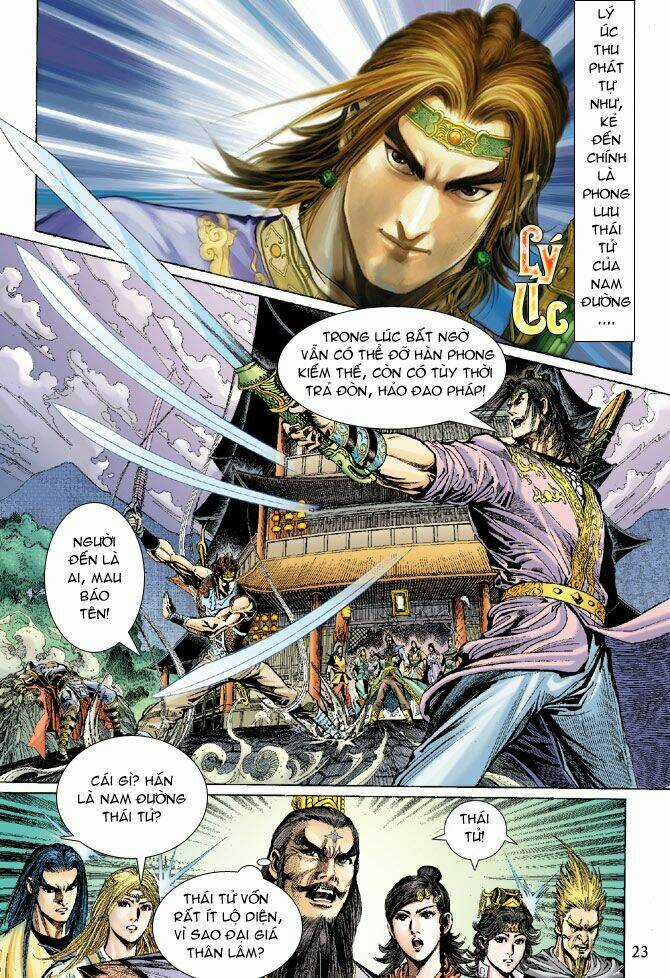 Thiên Tử Truyền Kỳ 5 - Như Lai Thần Chưởng Chapter 37 trang 22