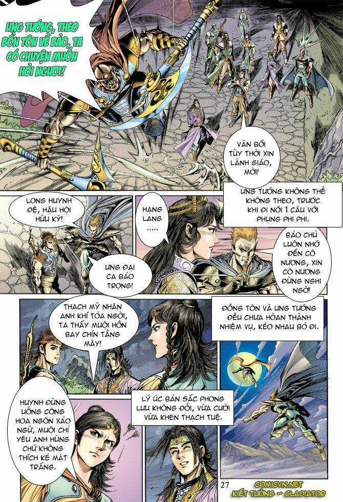 Thiên Tử Truyền Kỳ 5 - Như Lai Thần Chưởng Chapter 37 trang 26