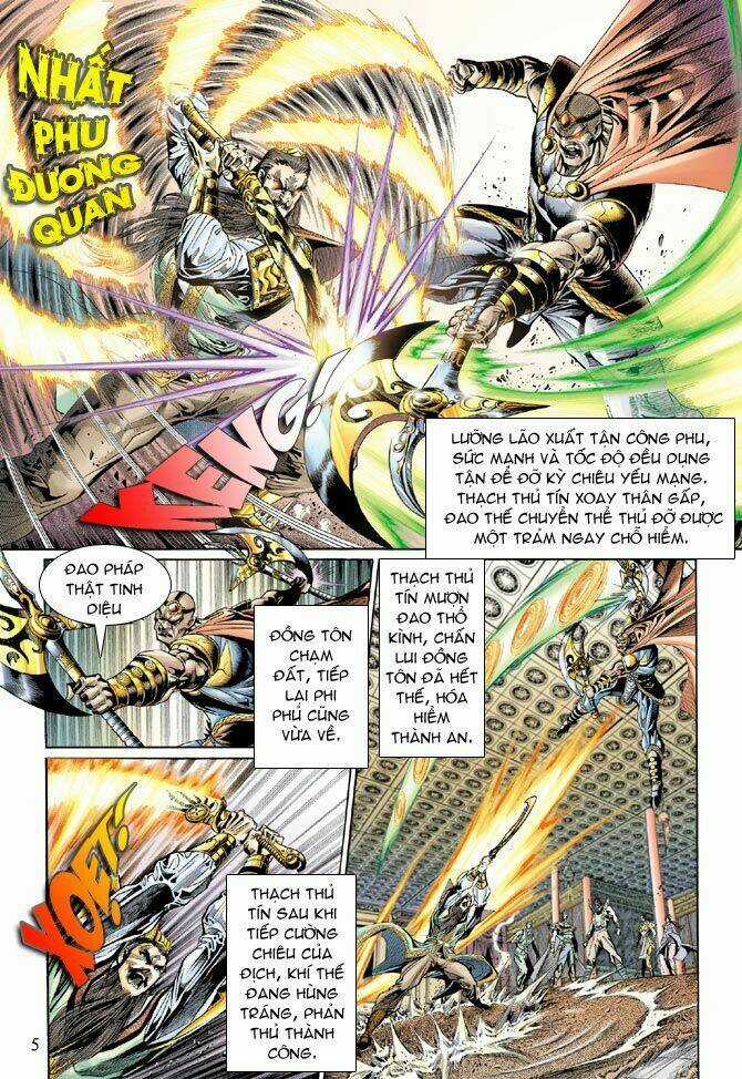Thiên Tử Truyền Kỳ 5 - Như Lai Thần Chưởng Chapter 37 trang 4