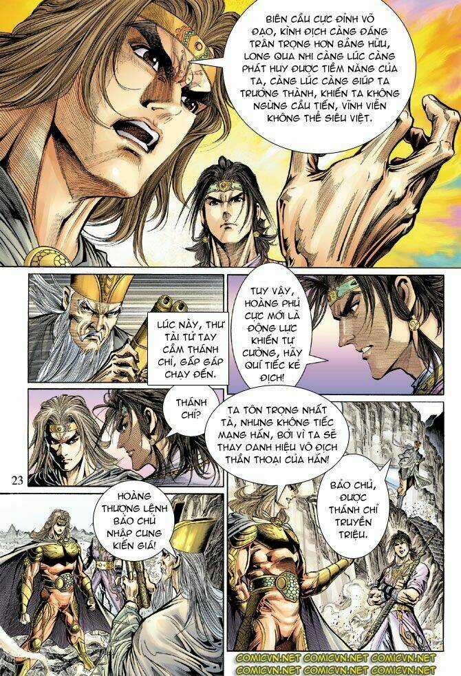 Thiên Tử Truyền Kỳ 5 - Như Lai Thần Chưởng Chapter 41 trang 22