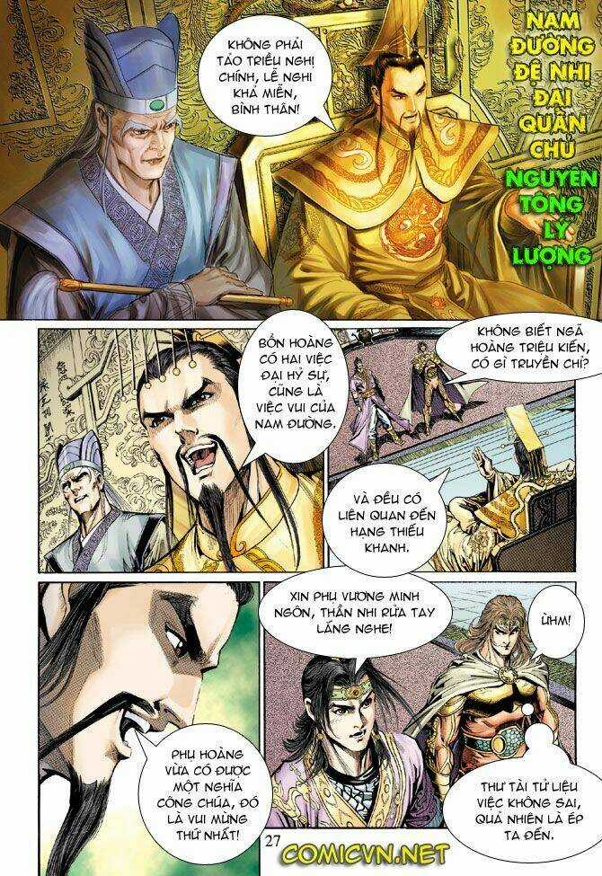 Thiên Tử Truyền Kỳ 5 - Như Lai Thần Chưởng Chapter 41 trang 25