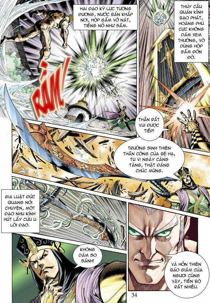 Thiên Tử Truyền Kỳ 5 - Như Lai Thần Chưởng Chapter 45 trang 31