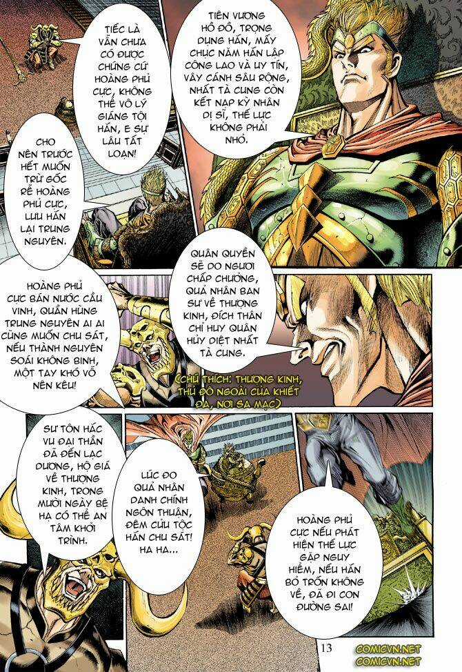 Thiên Tử Truyền Kỳ 5 - Như Lai Thần Chưởng Chapter 46 trang 12